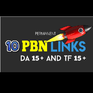 Rankers PBN Elite service 10 quality links from DA 15+ and TF 15+