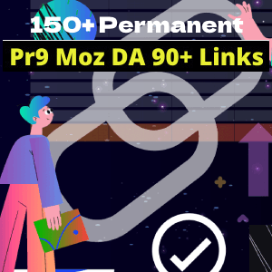 150+ PR9 [DA 90+] Permanent + Safe Backlinks to Improve Google Keyword Rankings
