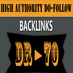 10 High Authority SEO Dofollow DR 60+ quality Backlinks