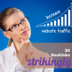 30 Strikingly Backlinks DA 92