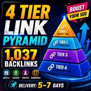Pyramid Catalyst – 1,037 Backlinks Built Across Four Connected Tiers