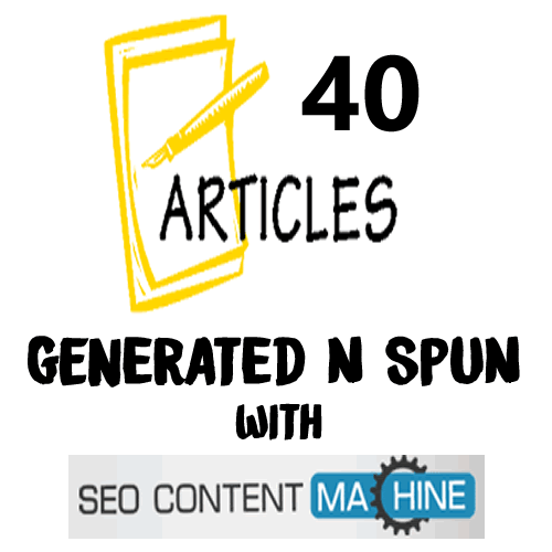 40 SPUN SEO CONTENT MACHINE ARTICLES - Image 2
