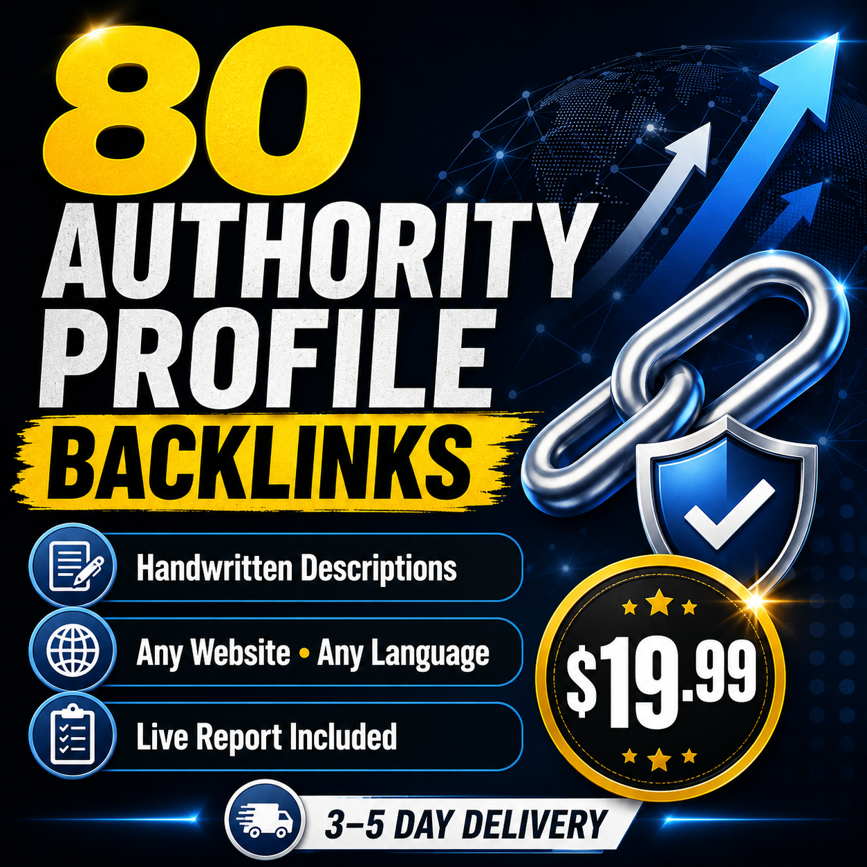 Buy 80 high DA profile backlinks from Rankers Kiosk