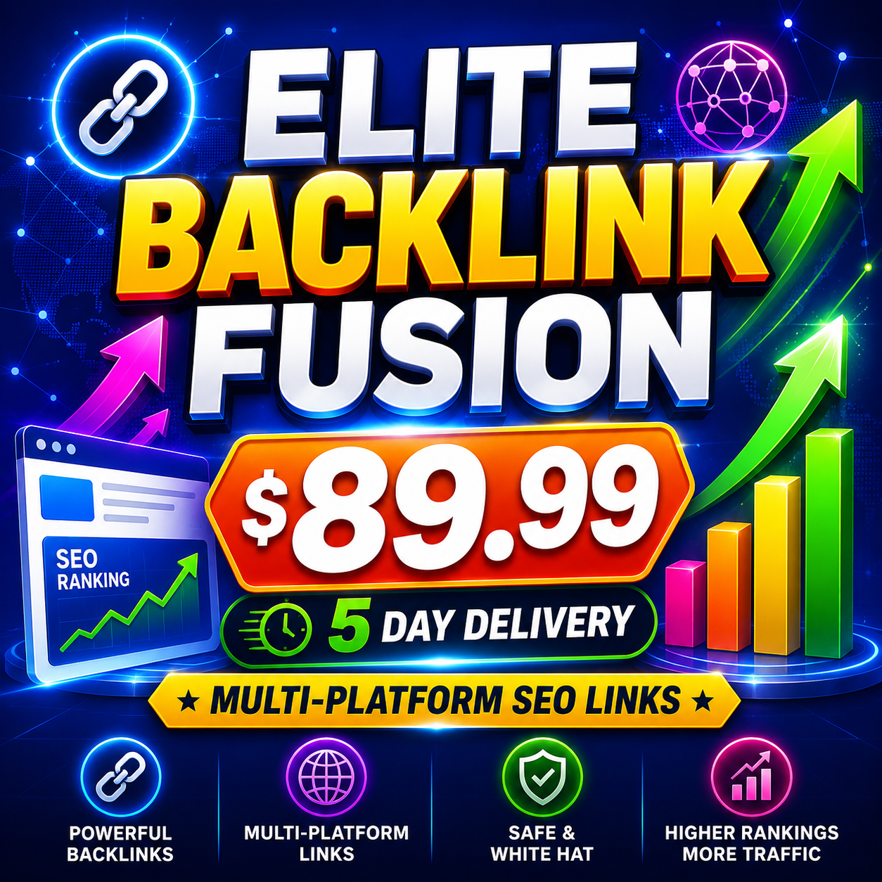 Buy all in one multi platform backlinks from Rankers Kiosk