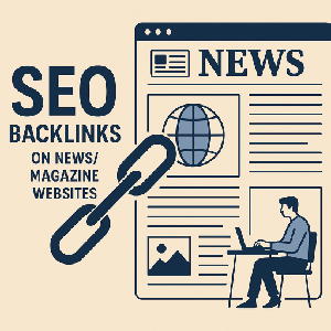 Backlinks on News and Magazine Websites