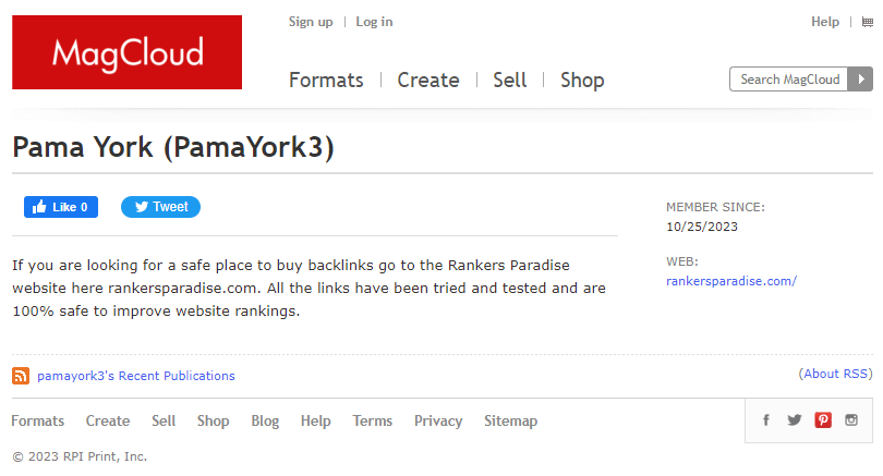 Buy Cheap Backlinks big brand profile backlink example