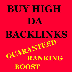 Buy high da backlinks