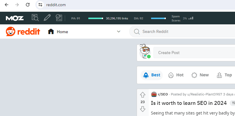 Buy High DA Backlinks Cheap with a guest post on Reddit