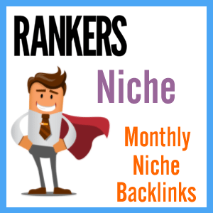 Cheap Monthly SEO Plan Rankers Niche Backlinks
