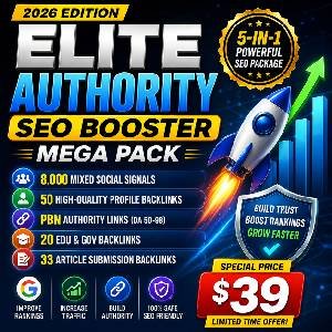 🚀 Elite Authority SEO Booster Mega Pack (Latest Edition)