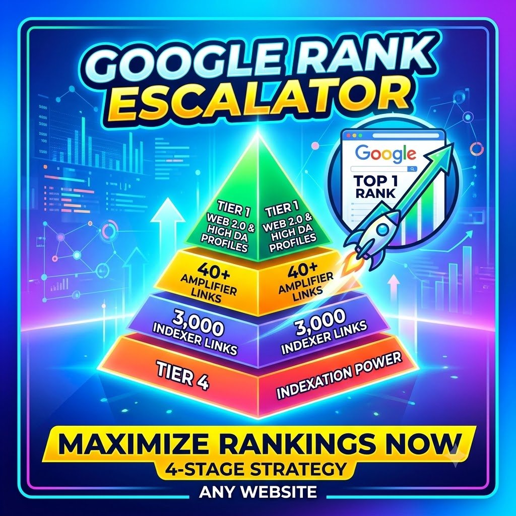 The Rankers Kiosk 4-Tier Google ranking escalator SEO service