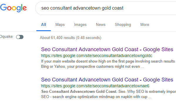 Ranking Top For Local Search Terms