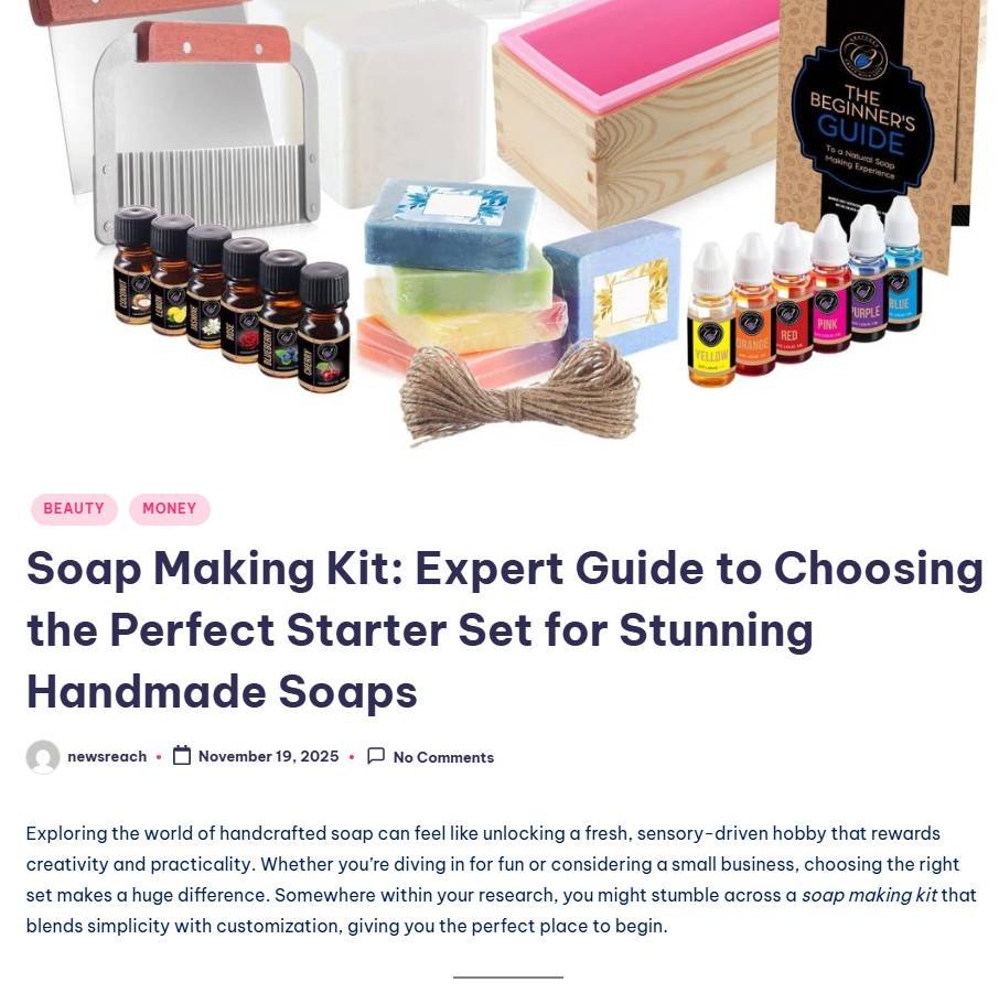 Example of a guest post link from Rankers Kiosk
