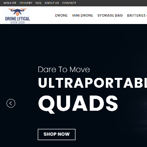 Premium Drone Wordpress Dropshipping Website DroneLytical.com for sale