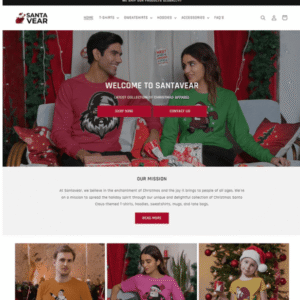 Shopify Print-On-Demand Christmas Store