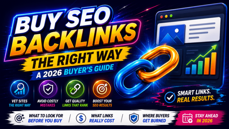 How to buy SEO backlinks