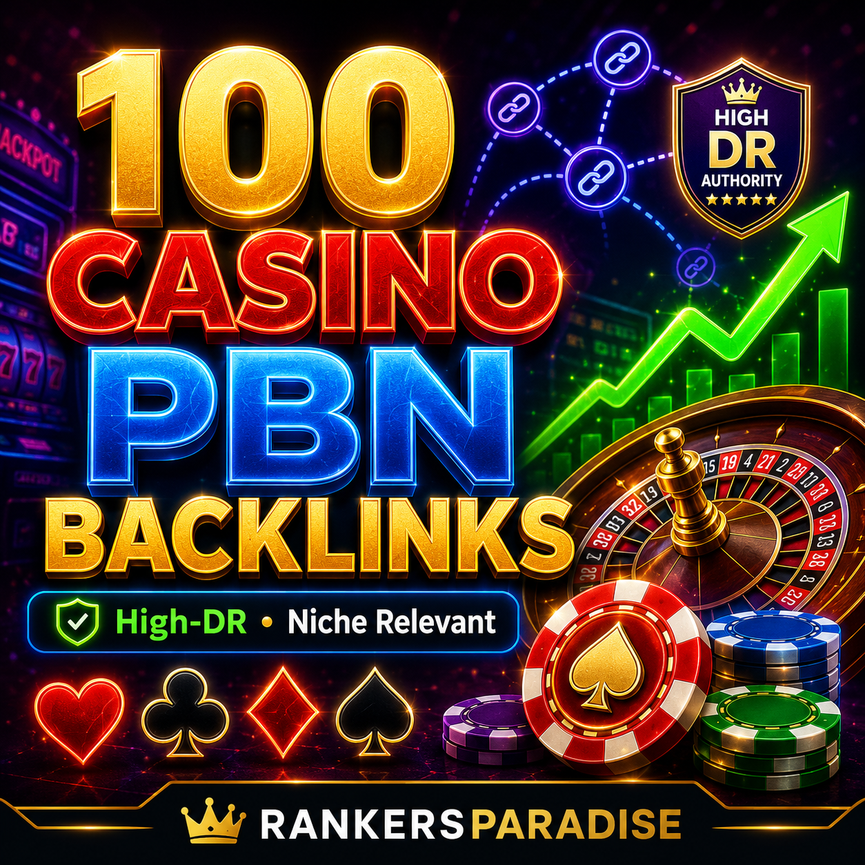 high DR casino backlinks with niche-relevant PBN placements