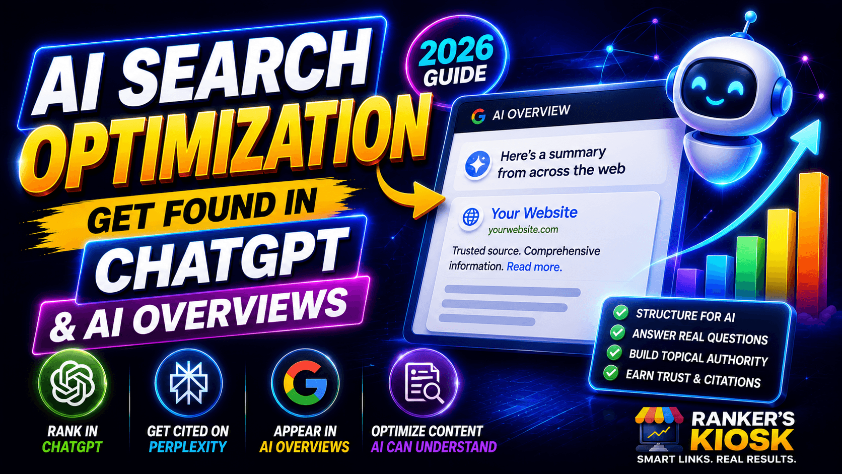 How to Get Found in AI Search (ChatGPT, Perplexity & Google AI Overviews)